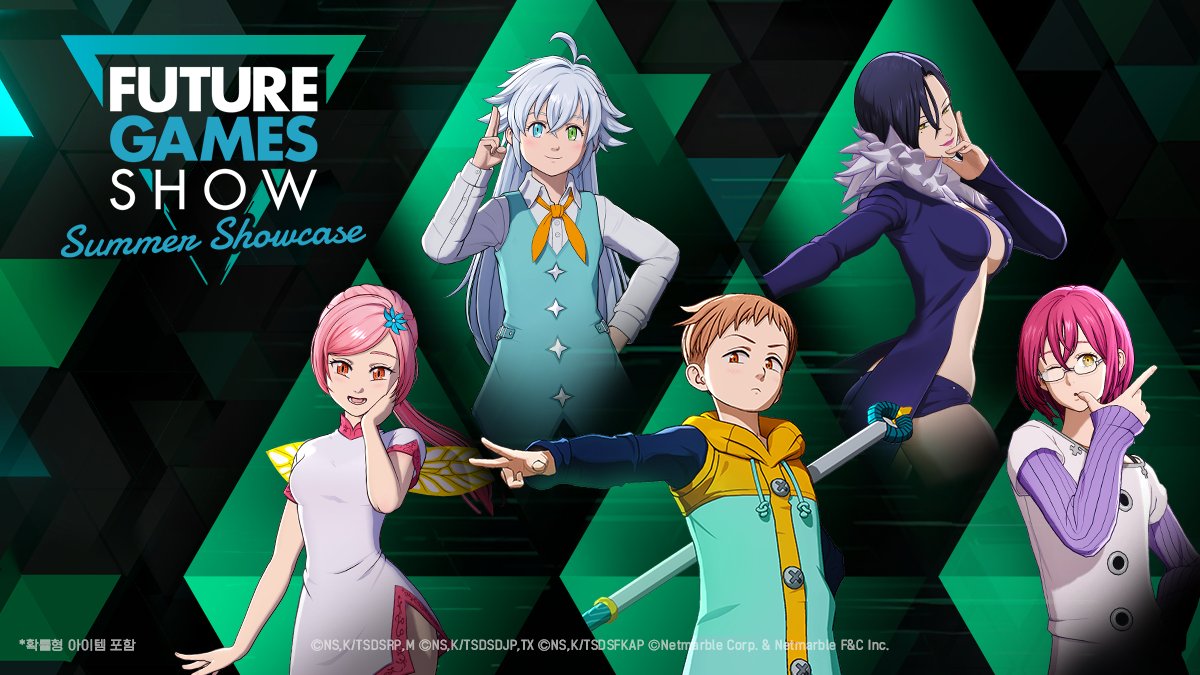 <The Seven Deadly Sins: Origin> Confirmed for FGS! 🎮✨

Join us at the Future Games Show for a new glimpse into the journey across Britannia!
We hope our Star Guardians are as excited as we are! 👀

📅 Schedule
- Starting Sunday, June 8 at 5:00 AM (KST)
1PM PT｜4PM ET｜9PM