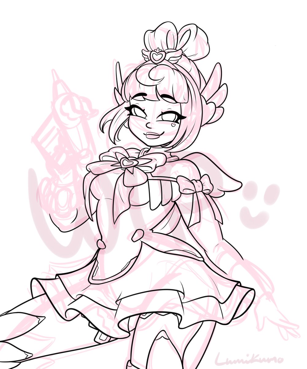 hello fellow overwatch enjoyers here's a wip i love juno's mythic so much :)