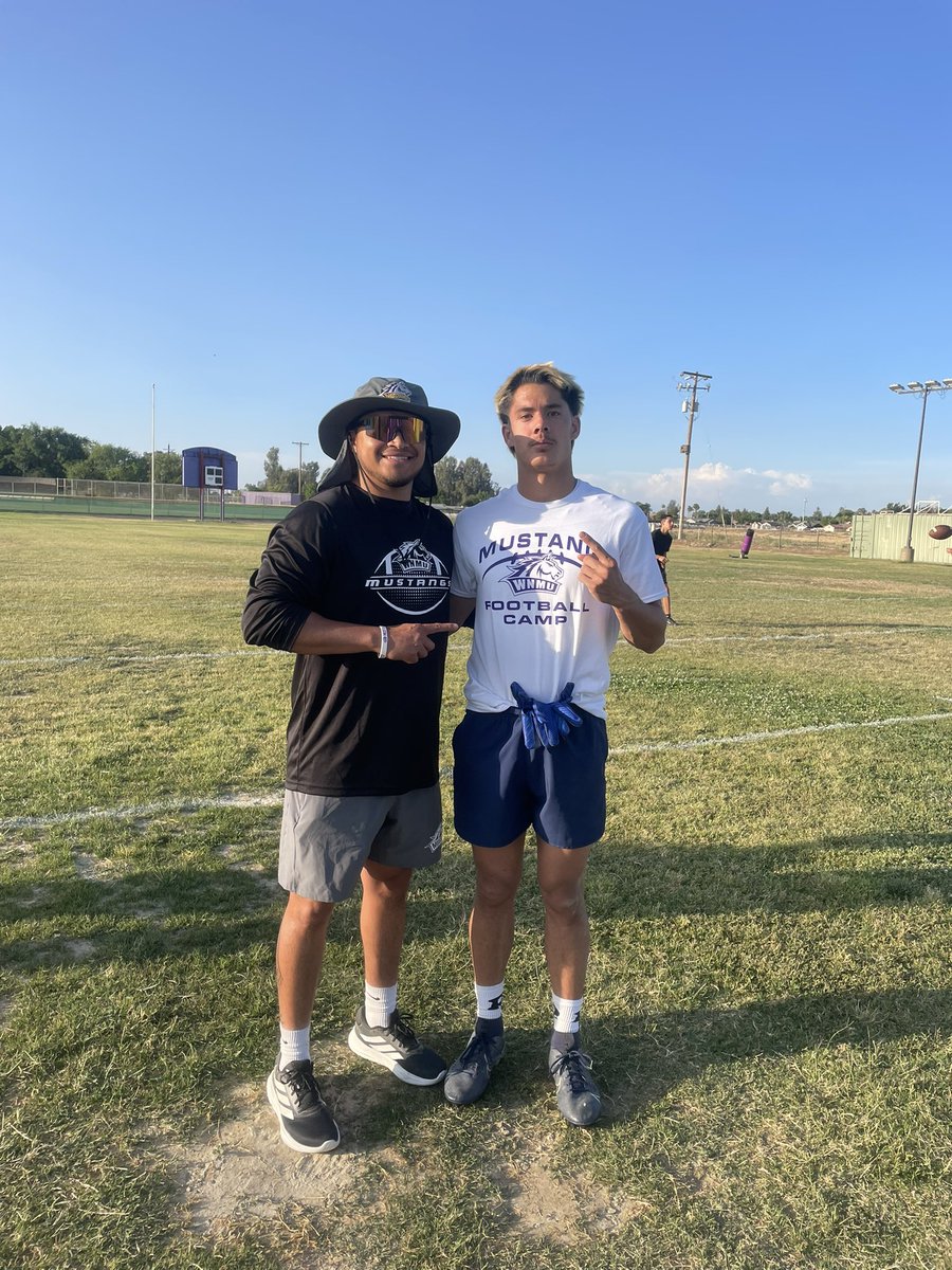 brody preisendorf (@brodyp2026) on Twitter photo I would like to thank <a href="/Coach_Ayon12/">Frank Ayon</a> again for personally inviting me to the <a href="/WNMUFootball/">WNMU Mustang Football</a> camp. I would also like to thank him and <a href="/CoachRLaurel/">Rahsaan Laurel</a> for coaching me up today. Can’t wait to talk more with them!!! #GOMUSTANGS
<a href="/coach_bhickman/">Billy Hickman</a> <a href="/CoachDavis04/">Hunter Davis</a>
<a href="/gavinlutman18/">Coach Gavin Lutman</a> <a href="/CSAPrepStar/">PREPSTAR</a> I would like to thank <a href="/Coach_Ayon12/">Frank Ayon</a> again for personally inviting me to the <a href="/WNMUFootball/">WNMU Mustang Football</a> camp. I would also like to thank him and <a href="/CoachRLaurel/">Rahsaan Laurel</a> for coaching me up today. Can’t wait to talk more with them!!! #GOMUSTANGS
<a href="/coach_bhickman/">Billy Hickman</a> <a href="/CoachDavis04/">Hunter Davis</a>
<a href="/gavinlutman18/">Coach Gavin Lutman</a> <a href="/CSAPrepStar/">PREPSTAR</a>