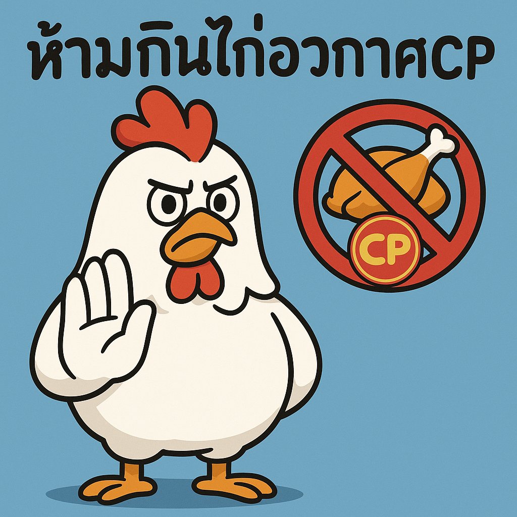 ไม่เอาเว้ย! ไก่อวกาศซีพี กินแล้วบินไม่ได้ กินแล้วเงินออกนอกประเทศ อุดหนุนไก่บ้านๆของเราดีก่า ไก่ทอดหาดใหญ่อร่อยกว่าแยะ!! #โหนกระเเส #น้ําท่วม #ฝนตกหนัก #BLACKPINK