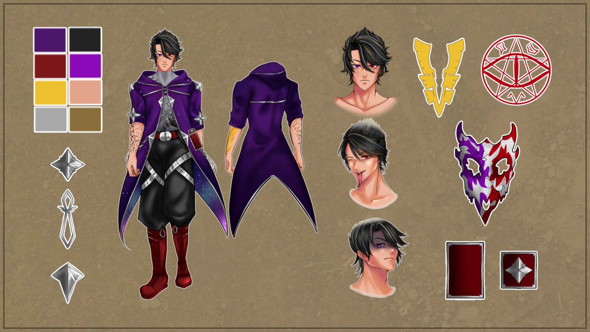 ShadowSpecterVT's tweet image. We probably should have posted this long ago, but better late than never! Our reference sheet is posted below, along with tags. Hopefully Catastra can reveal herself in full soon~!
Tags:
Art🎨: #SpectrArt
NSFW🔞: #SpectraLewd
Go Live📹: #SpectraLive