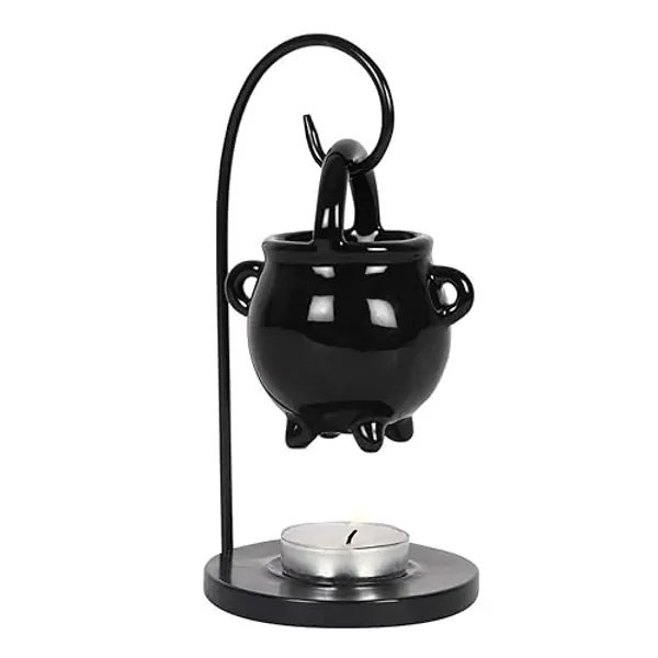 i just received something different Spirit of Equinox Hanging Cauldron Pagan Oil Burner Witches Witchcraft Home Decor Black Wax Warmer Aroma Diffuser Candle Tealight from Anonymous on THRONE. thank you to my beloved goober. throne.com/gr4v3s #Wishlist #Throne