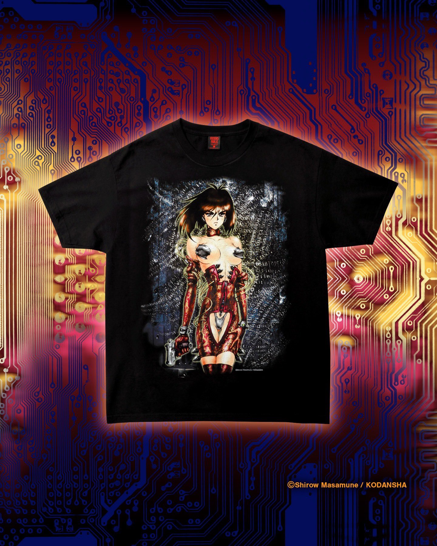 GEEKS RULE アニメTシャツ XL 黒 士郎政宗 ギークスルール GEEKS RULE on X: