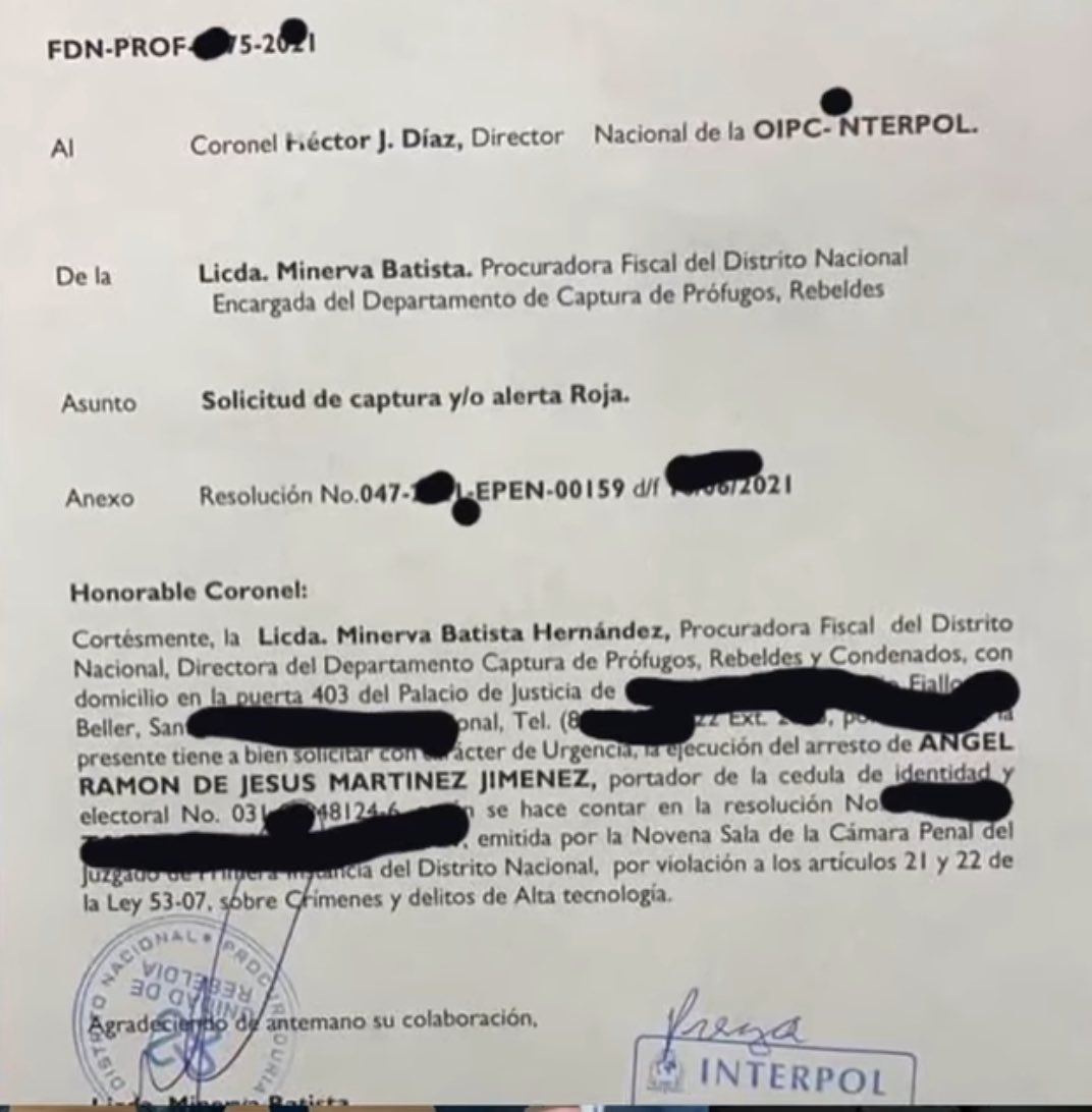 Por una Honduras sin corrupción (@corruptexposer) on Twitter photo La bazofia humana, el delincuente declarado, amigo de la JOHLota <a href="/anagarciacarias/">Ana García de Hernández</a> ha caído por medio de Interpol en República Dominicana tras una orden de arresto. La mentira y la delincuencia tiene patas cortas así como la retórica del Indomable Domado. 🔥🤣🔥®️ La bazofia humana, el delincuente declarado, amigo de la JOHLota <a href="/anagarciacarias/">Ana García de Hernández</a> ha caído por medio de Interpol en República Dominicana tras una orden de arresto. La mentira y la delincuencia tiene patas cortas así como la retórica del Indomable Domado. 🔥🤣🔥®️
