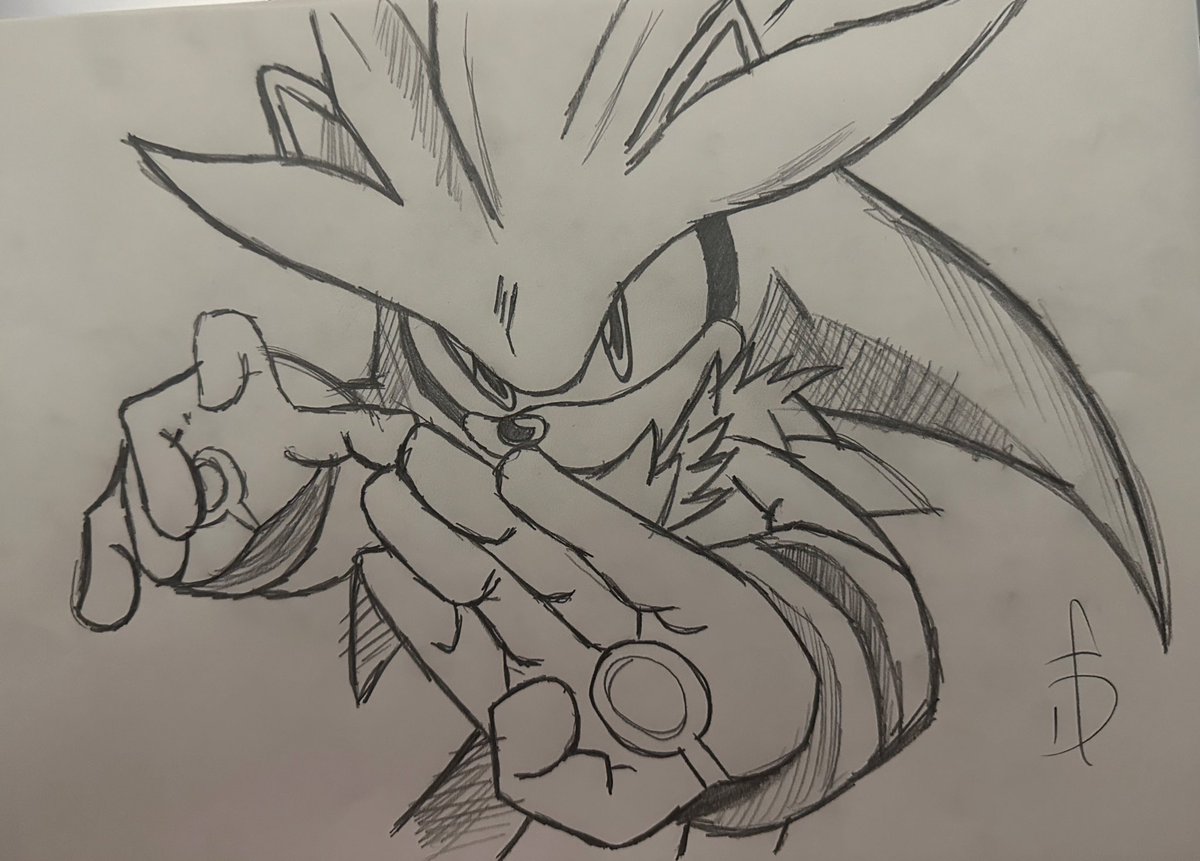 Silver the hedgehog drawing 

Something light 

#SilverTheHedgehog