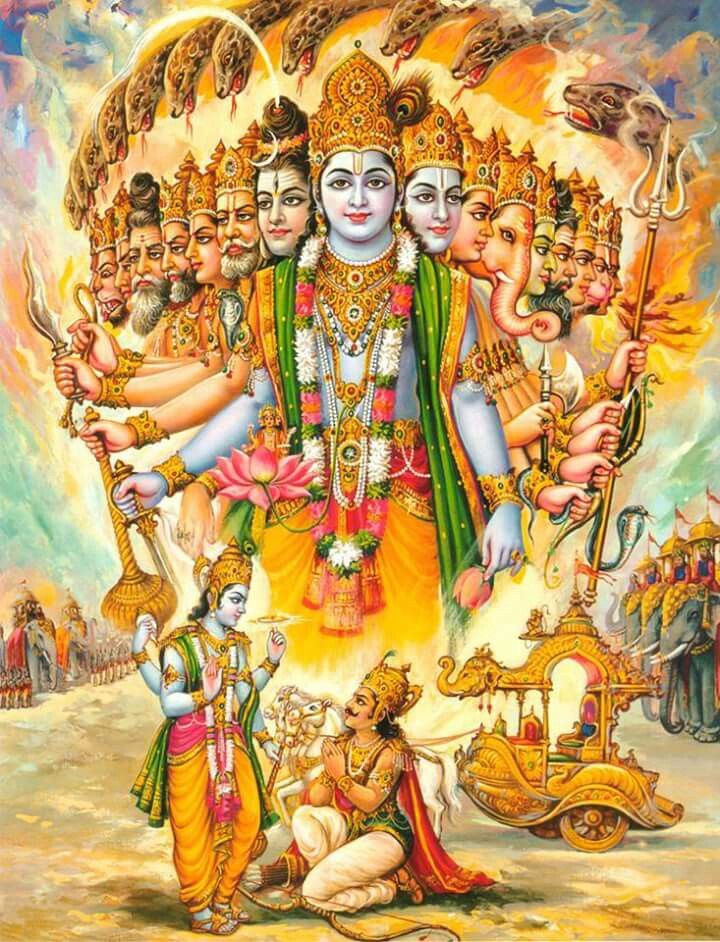 Pip_Quips's tweet photo. भगवद गीता अध्याय 1 श्लोक 20 से 22

अथ व्यवस्थितान्दृष्ट्वा धार्तराष्ट्रान्‌ कपिध्वजः ⁠। 
प्रवृत्ते शस्त्रसम्पाते धनुरुद्यम्य पाण्डवः ⁠।⁠।२०⁠।⁠। 

हृषीकेशं तदा वाक्यमिदमाह महीपते
सेनयोरुभयोर्मध्ये रथं स्थापय मेऽच्युत ⁠।⁠।२१⁠।⁠। 

यावदेतान्निरीक्षेऽहं योद्धुकामानवस्थितान् ।
कैर्मया  सह योद्धव्यमस्मिन्रणसमुद्यमे ⁠।⁠।२२⁠।⁠।

अथ’—इस पद का तात्पर्य है कि अब संजय भगवान् श्रीकृष्ण और अर्जुन के संवादरूप ‘भगवद्‌गीता’ का आरम्भ करते हैं। अठारहवें अध्याय के चौहत्तरवें श्लोक में आये ‘इति‘ पद से यह संवाद समाप्त होता है। ऐसे ही भगवद्‌गीता के उपदेश का आरम्भ उसके दूसरे अध्याय के ग्यारहवें श्लोक से होता है और अठारहवें अध्याय के छाछठवें श्लोक में यह उपदेश समाप्त होता है। 

‘प्रवृत्ते शस्त्रसम्पाते’— यद्यपि पितामह भीष्म ने युद्धारम्भ की घोषणा के लिये शंख नहीं बजाया था, प्रत्युत केवल दुर्योधन को प्रसन्न करने के लिये ही शंख बजाया था, तथापि कौरव और पाण्डव-सेना ने उसको युद्धारम्भ की घोषणा ही मान लिया और अपने-अपने अस्त्र-शस्त्र हाथ में उठाकर तैयार हो गये। इस तरह सेना को शस्त्र उठाये देखकर वीरता में भरकर अर्जुन ने भी अपना गाण्डीव धनुष हाथ में उठा लिया।

व्यवस्थितान् धार्तराष्ट्रान्‌ दृष्ट्वा’—इन पदों से संजय का तात्पर्य है कि जब आपके पुत्र दुर्योधन ने पाण्डवों की सेना को देखा, तब वह भागा-भागा द्रोणाचार्य के पास गया। परन्तु जब अर्जुन ने कौरवों की सेना को देखा, तब उनका हाथ सीधे गाण्डीव धनुष पर ही गया—‘धनुरुद्यम्य।’ इससे मालूम होता है कि दुर्योधन के भीतर भय है और अर्जुन के भीतर निर्भयता है, उत्साह है, वीरता है। 

‘कपिध्वजः’—अर्जुन के लिये ‘कपिध्वज’ विशेषण देकर संजय धृतराष्ट्र को अर्जुन के रथ की ध्वजा पर विराजमान हनुमान्‌जी का स्मरण कराते हैं। जब पाण्डव वन में रहते थे, तब एक दिन अकस्मात् वायु ने एक दिव्य सहस्र दल कमल लाकर द्रौपदी के सामने डाल दिया। उसे देखकर द्रौपदी बहुत प्रसन्न हो गयी और उसने भीमसेन से कहा कि ‘वीरवर! आप ऐसे बहुत-से कमल ला दीजिये।’ द्रौपदी की इच्छा पूर्ण करने के लिये भीमसेन वहाँ से चल पड़े। जब वे कदलीवन में पहुँचे, तब वहाँ उनकी हनुमान्‌जी से भेंट हो गयी। उन दोनों की आपस में कई बातें हुईं। अन्त में हनुमान्‌जी ने भीमसेन से वरदान माँगने के लिये आग्रह किया तो भीमसेन ने कहा कि ‘मेरे पर आपकी
कृपा बनी रहे’। इस पर हनुमान्‌जी ने कहा कि ‘हे वायुपुत्र! जिस समय तुम बाण और शक्ति के आघात से व्याकुल शत्रुओं की सेना में घुसकर सिंहनाद करोगे, उस समय मैं अपनी गर्जना से उस सिंहनाद को और बढ़ा दूँगा। इसके सिवाय अर्जुन के रथ की ध्वजा पर बैठकर मैं ऐसी भयंकर गर्जना किया  करूँगा, जो शत्रुओं के प्राणों को हरने वाली होगी, जिससे तुमलोग अपने शत्रुओं को सुगमता से मार सकोगे।*’ इस प्रकार जिनके रथ की ध्वजा पर हनुमान्‌जी विराजमान हैं, उनकी विजय निश्चित है। 

‘पाण्डवः’—धृतराष्ट्र ने अपने प्रश्न में ‘पाण्डवाः’ पद का प्रयोग किया था। अतः धृतराष्ट्र को बार-बार पाण्डवों की याद दिलाने के लिये संजय (१।१४ में और यहाँ) ‘पाण्डवः’ शब्द का प्रयोग करते हैं। 

‘हृषीकेशं तदा वाक्यमिदमाह महीपते’—पाण्डव-सेना को देखकर दुर्योधन तो गुरु द्रोणाचार्य के पास जाकर चालाकी से भरे हुए वचन बोलता है; परन्तु अर्जुन कौरव-सेना को देखकर जो जगद्‌गुरु हैं, अन्तर्यामी हैं, मन-बुद्धि आदि के प्रेरक हैं—ऐसे भगवान् श्रीकृष्ण से शूरवीरता, उत्साह और अपने कर्तव्य से भरे हुए (आगे कहे जानेवाले) वचन बोलते हैं।

अच्युत सेनयोरुभयोर्मध्ये रथं स्थापय’—दोनों सेनाएँ जहाँ युद्ध करने के लिये एक-दूसरे के सामने खड़ी थीं, वहाँ उन दोनों सेनाओं में इतनी दूरी थी कि एक सेना दूसरी सेना पर बाण आदि मार सके। उन दोनों सेनाओं का मध्य भाग दो तरफ से मध्य था—

(१) सेनाएँ जितनी चौड़ी खड़ी थीं, उस चौड़ाई का मध्यभाग और 
(२) दोनों सेनाओं का मध्य भाग, जहाँ से कौरव-सेना जितनी दूरी पर खड़ी थी, उतनी ही दूरी पर पाण्डव-सेना खड़ी थी। ऐसे मध्य भाग में रथ खड़ा करने के लिये अर्जुन  भगवान्‌ से कहते हैं, जिससे दोनों सेनाओं को आसानी से देखा जा सके। 

‘सेनयोरुभयोर्मध्ये’ पद गीता में तीन बार आया है—यहाँ (१।२१ में), इसी अध्याय के चौबीसवें श्लोक में और दूसरे अध्याय के दसवें श्लोकमें। तीन बार आने का तात्पर्य है कि पहले अर्जुन शूरवीरता के साथ अपने रथ को दोनों सेनाओं के बीच में खड़ा करने की आज्ञा देते हैं (पहले अध्यायका इक्कीसवाँ श्लोक), फिर भगवान् दोनों सेनाओं के बीचमें रथ को खड़ा करके कुरुवंशियों को देखने के लिये कहते हैं (पहले अध्याय का चौबीसवाँ श्लोक) और अन्त में दोनों सेनाओं के बीच में ही विषादमग्न अर्जुन को गीता का उपदेश देते हैं (दूसरे अध्यायका दसवाँ श्लोक)। 

इस प्रकार पहले अर्जुन में शूरवीरता थी, बीच में कुटुम्बियों को देखने से मोह के कारण उनकी युद्ध से उपरति हो गयी और अन्त में उनको भगवान्‌ से गीता का महान् उपदेश प्राप्त हुआ, जिससे उनका मोह दूर हो गया। इससे यह भाव निकलता है कि मनुष्य जहाँ-कहीं और जिस-किसी परिस्थिति में स्थित है, वहीं रहकर वह प्राप्त परिस्थिति का सदुपयोग करके निष्काम हो सकता है और वहीं उसको परमात्मा की प्राप्ति हो सकती है। कारण कि परमात्मा सम्पूर्ण परिस्थितियों में सदा एक रूप से रहते हैं। 

‘यावदेतान्निरीक्षेऽहं……..रणसमुद्यमे’—दोनों सेनाओं के बीच में रथ कब तक खड़ा करें? इस पर अर्जुन कहते हैं कि युद्ध की इच्छा को लेकर कौरव-सेना में आये हुए सेना सहित जितने भी राजा लोग खड़े हैं, उन सबको 

जब तक मैं देख न लूँ, तब तक आप रथ को वहीं खड़ा रखिये। इस युद्ध के उद्योग में मुझे किन-किन के साथ युद्ध करना है? उनमें कौन मेरे समान बलवाले हैं? कौन मेरे से कम बलवाले हैं? और कौन मेरे से अधिक बलवाले हैं? उन सबको मैं जरा देख लूँ। यहाँ ‘योद्धुकामान्’ पद से अर्जुन कह रहे हैं कि हमने तो सन्धि की बात ही सोची थी, पर उन्होंने सन्धि की बात स्वीकार नहीं की; क्योंकि उनके मन में युद्ध करने की ज्यादा इच्छा है। अतः उनको मैं देखूँ कि कितने बल को लेकर वे युद्ध करने की इच्छा रखते हैं।

जय श्री कृष्ण 🙏
#WhoIs_Kaal_InBhagavadGita