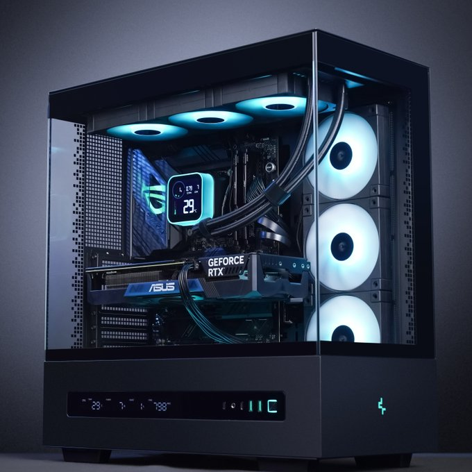 最新のミドルタワーケース「CH690 DIGITAL」と簡易水冷「LQ360」で組ん