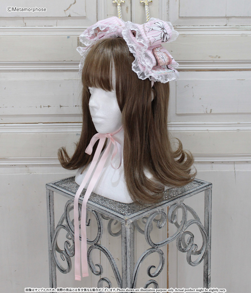 morphose ワイヤー入りリボンヘッドドレス 姫柊 響 Hibiki Himeragi | Morphoのリボンヘッドドレスをカゴ