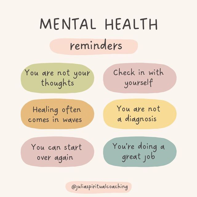 iamzuz1's tweet photo. Mental Health reminders https://t.co/AWSfpQ8wAr