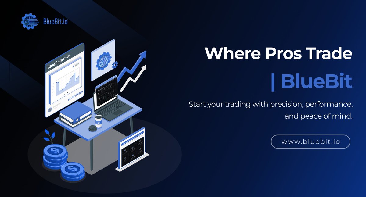 🔵 Kick off your crypto journey with BlueBit — where speed, security, and simplicity meet. 

💼 Institutional-grade security
⚙️ Fast, reliable execution
🌍 Global markets at your fingertips

🔗 Join the platform traders trust: bluebit.io

#BlueBit #Crypto #BTC #Trade