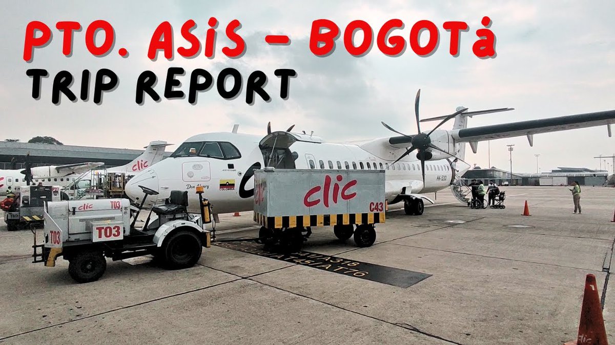 ¡Cada vez llegamos a más destinos del país! En éste caso volamos desde Puerto Asís - Putumayo, hacia Bogotá 🇨🇴🛩️, a bordo de un ATR 72-600 de <a href="/ClicAir_/">Clic Air</a> 

Video ya disponible en YouTube, link aquí 🧐 
youtu.be/1-7kClLnZRw?si…