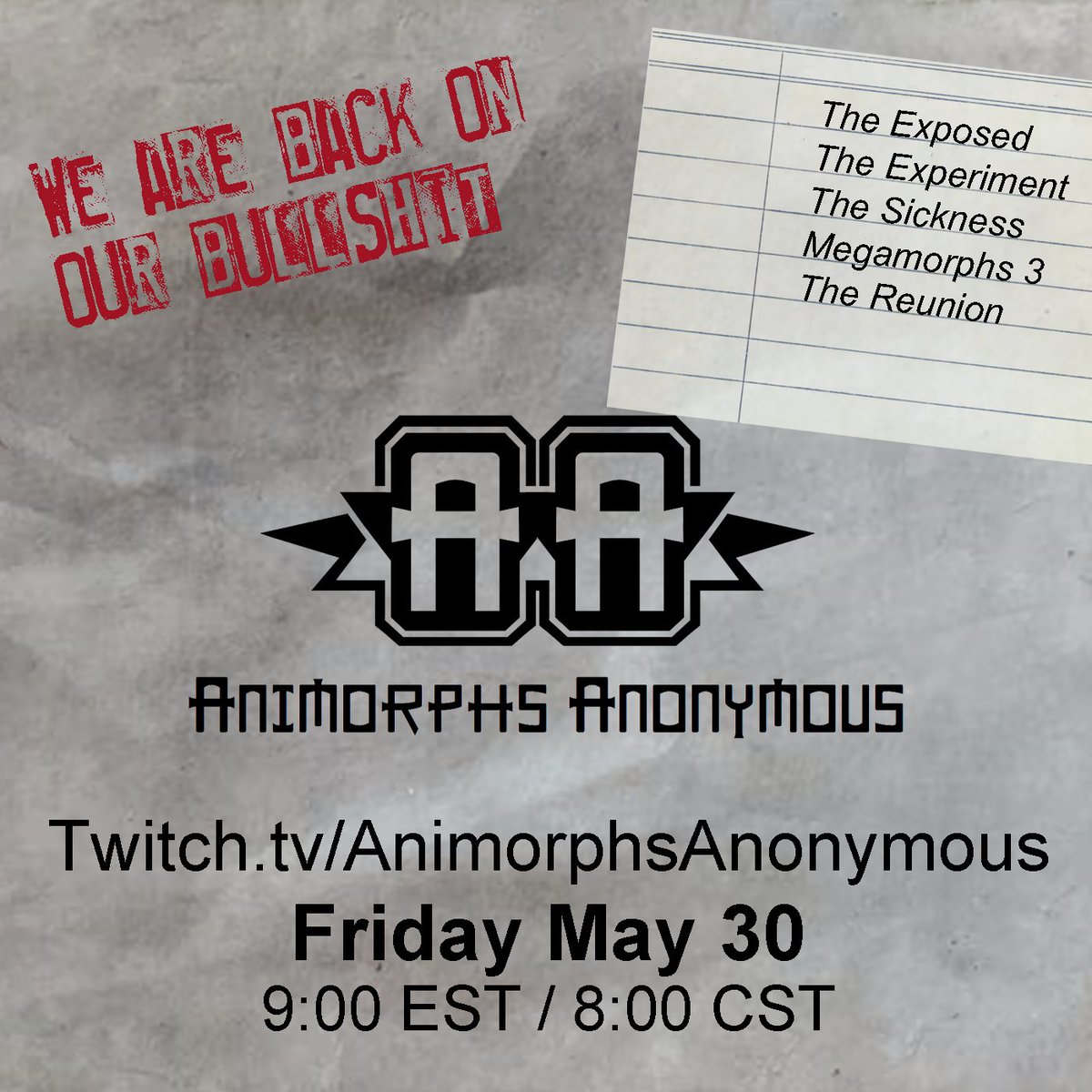 Animorphs Anonymous tweet media