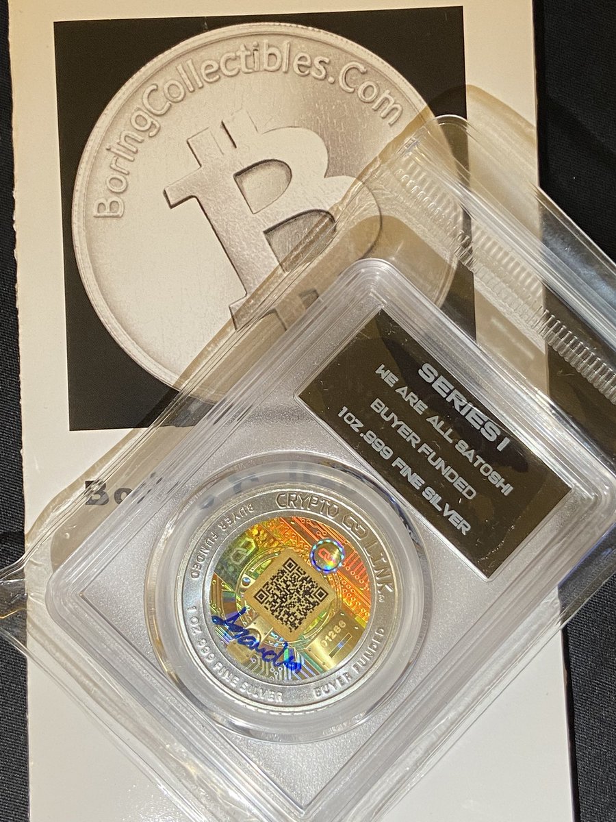 RegularPerson80's tweet photo. Please understand we donโt make a signature series with out the best artist or people that have been apart
of this thing we love. The thing that brings us all together. #Bitcoin #BitcoinArt #PhysicalBitcoin @asanoha_gold #CRYPTOLINK #BitcoinConference #2025 https://t.co/cSrA4Hcllm