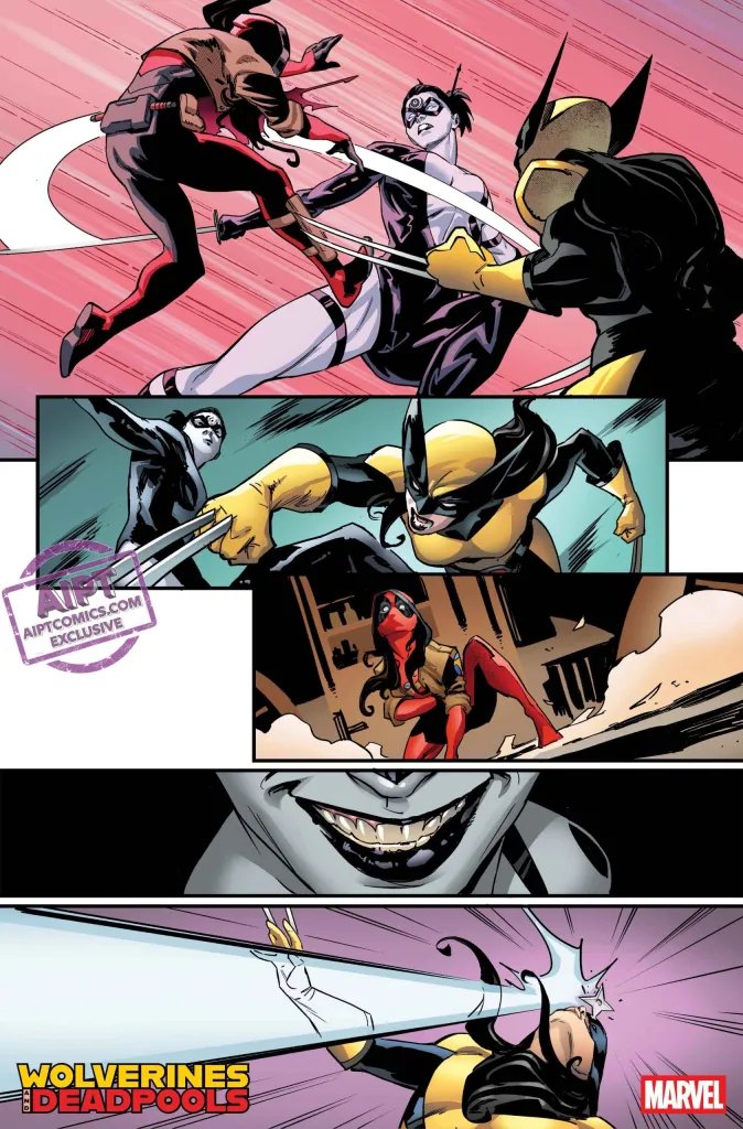 Wolverines &amp; Deadpools #1 PREVIEW! It releases on July 2

Written by Cody Ziglar and Art by Rogê Antônio