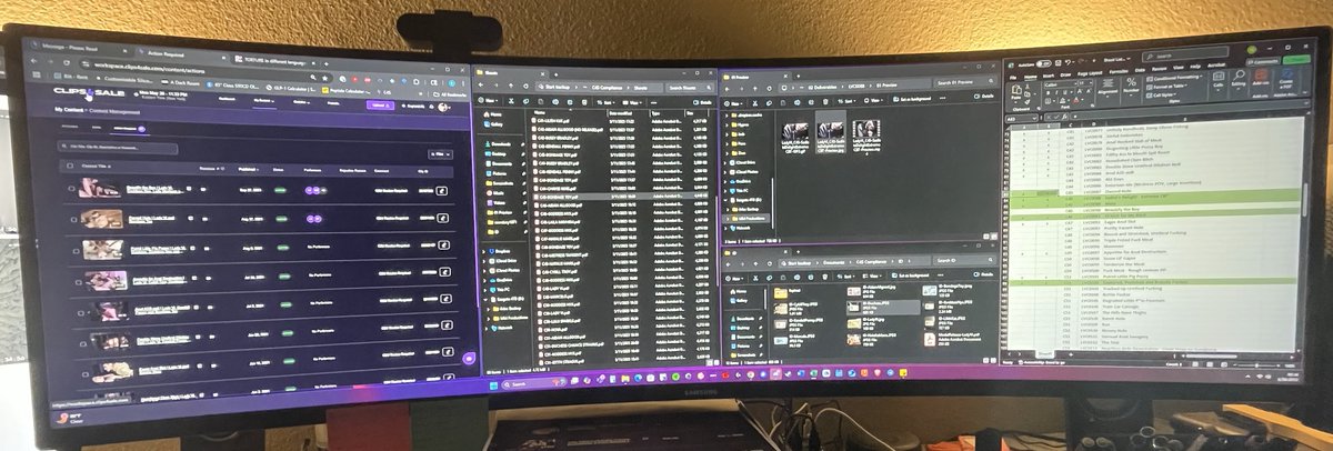 Stefinatrix π (@stefinatrix) on Twitter photo Slaving away in the porn mines. It sure is helpful to have a 47" wide monitor for dealing with this admin work (thanks again <a href="/lycianseattle/">Seattle Switch π©ΈLycian</a> ) Slaving away in the porn mines. It sure is helpful to have a 47" wide monitor for dealing with this admin work (thanks again <a href="/lycianseattle/">Seattle Switch π©ΈLycian</a> )