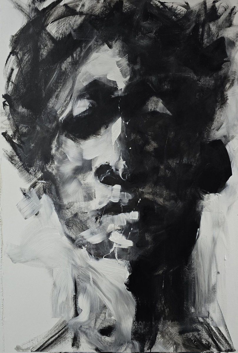 Brutal 
Acrylic on canvas 

#artcarlosdelgado #art #ukart #laart #artforyou .