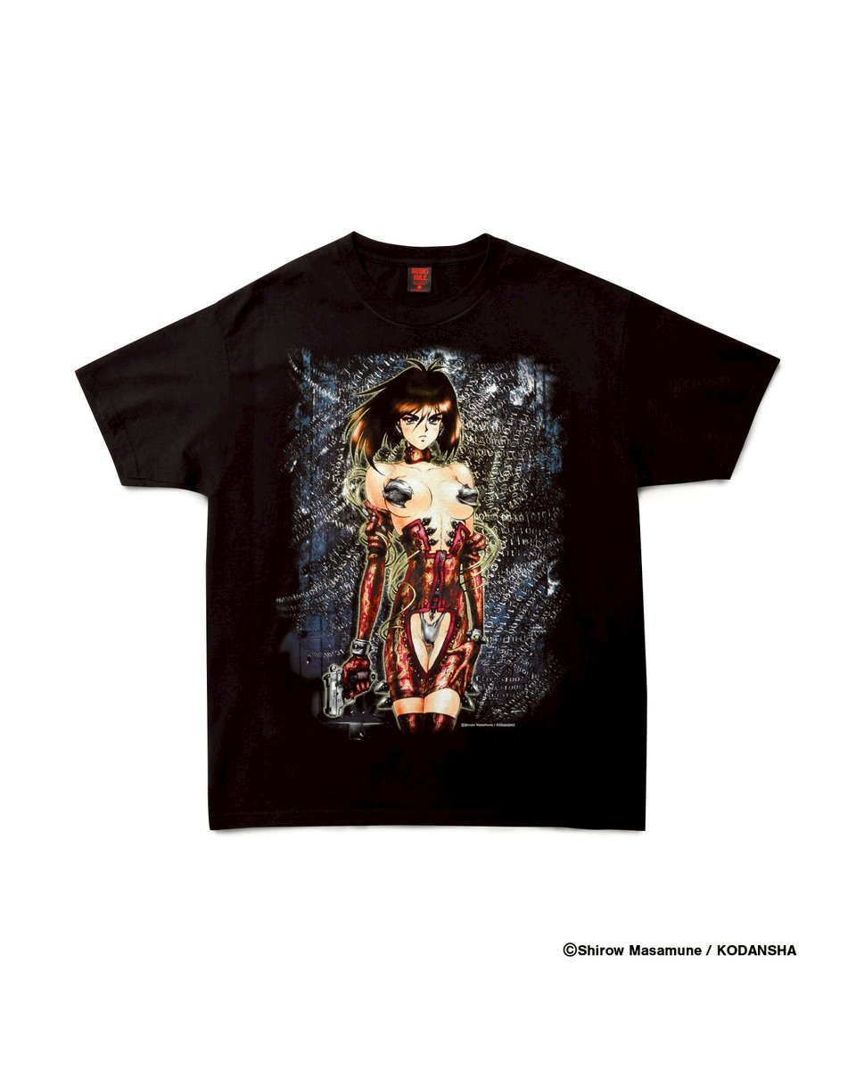 ブランドコラボグッズ情報】 『GEEKSRULE』×『士郎正宗の世界展』新柄T