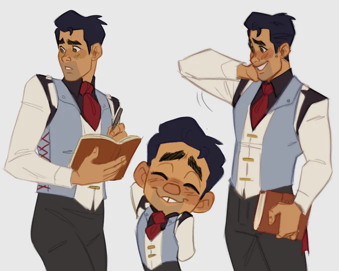 some random sketches of Jayce that I had
