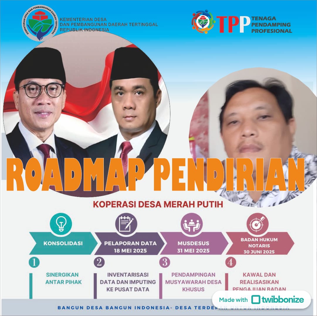 BangMaskur23's tweet photo. TPP Indonesia suport percepatan progress KOPERASI DESA MERAH PUTIH se Indonesia🇮🇩

#KoperasiMerahPutihbersamaTPP
#TPPBersamaMenteriDesa https://t.co/ArJq9Gs9OS