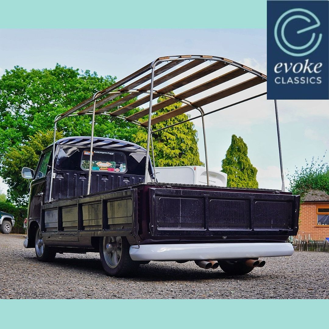 EvokeClassics's tweet photo. LIVE AT AUCTION
1965 Volkswagen Split Screen T1 Pickup
https://t.co/BT56L6xuBh
New 1,914cc twin carb engine
Front brake disc conversion
Safari windows
We understand this is a Californian VW
HPI clear
#VWCamper #VWSplitScreen #Splitscreen #SplitscreenPickUp https://t.co/2llQnbtT44