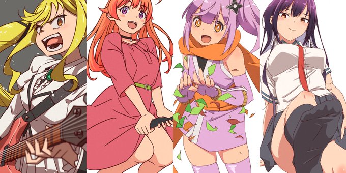 #今月描いた絵を晒そう 25年春アニメ。豊作すぎて枠足らない 