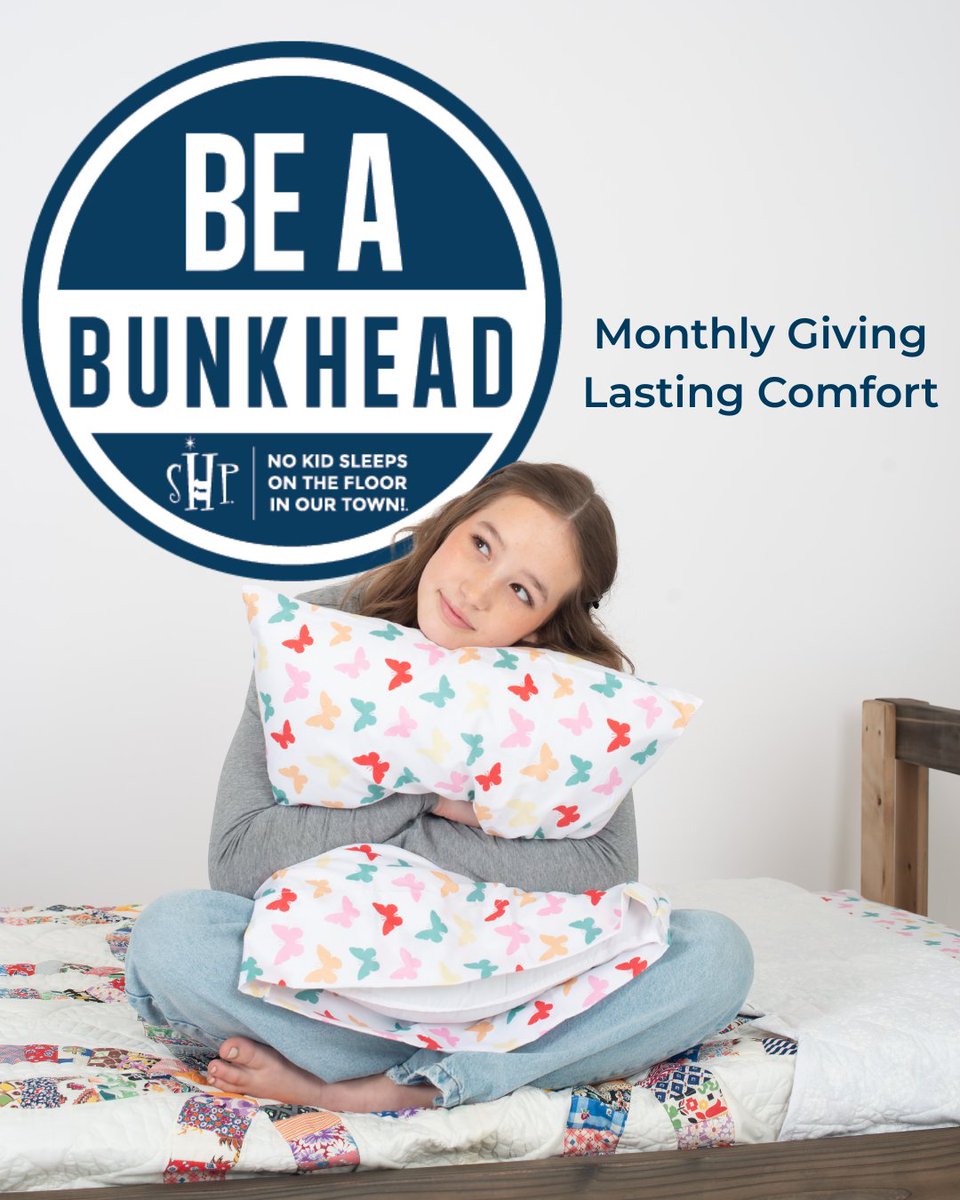 What costs less than your streaming subscriptions but changes a child's life forever?

🛏️ Our Bunkhead Club!

Just $25/month builds toward a complete bed over one year. Small monthly commitment, HUGE impact on a local family. 

Ready to be a Bunkhead?
➡️ bunkhead.club