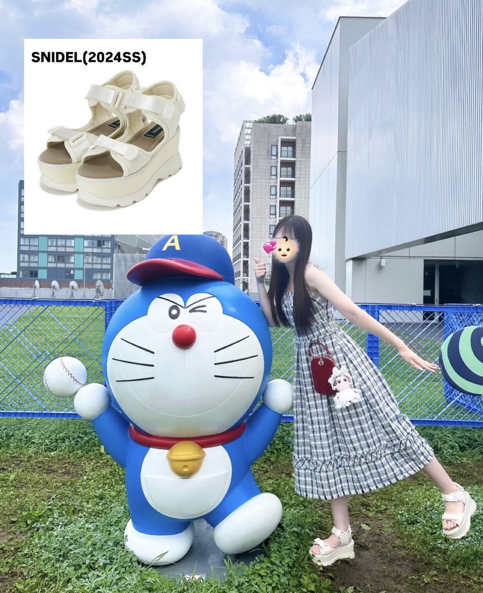 nyanyupinyan's tweet image. 去年の夏履いてた靴こちら〜〜〜^_^♫