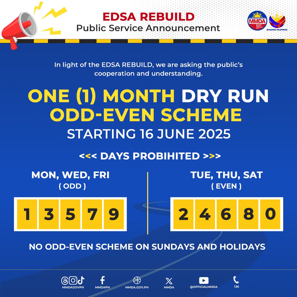 Official MMDA tweet media