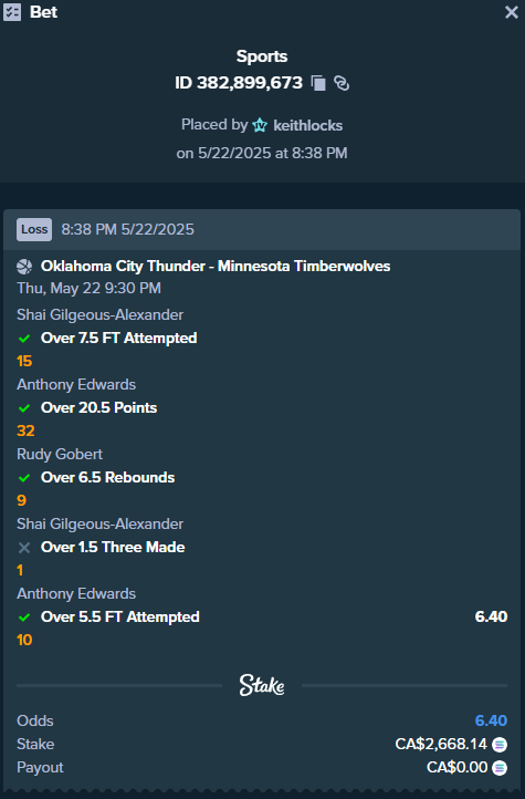 keitthlocks's tweet photo. DO I JUST QUIT BETTING ON BASKETBALL? GG'S.
ONE SHOT OFF BOTH LAYS😧

CODE KEITHLOCKS
14k @Stake weekly leaderboard, matched level up rewards. 
https://t.co/90uL7TWy12

$300 GIVEAWAY (3 x $100)
Tag 2 friends, RT, follow @keitthlocks. https://t.co/qzwPIPwhno