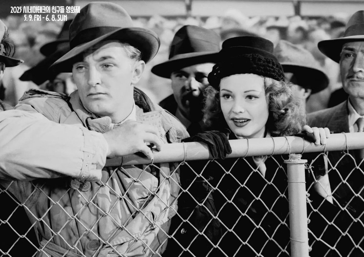 📽 <과거로부터> Out of the Past (1947)
🎞 2025 시네마테크의 친구들 영화제
✨ 오승욱 감독의 선택작
🎞 35mm 필름 상영

과거를 피해 조용한 삶을 살던 한 사립 탐정,
하지만 그의 과거는 끝내 그를 놓아주지 않습니다.

내일(수) 20:00 <과거로부터> 상영