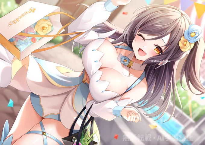不知火フレア様 初めまして、イラストレーターの 宮城らとなと申します。 シチュエーションイラストや 立ち絵、全身を描くのが得意です。 3期生コラボのサムネイル使用ありがとうございました! 短納期は約2週間あれば可能です ご縁がありましたらよろしくお願いします。