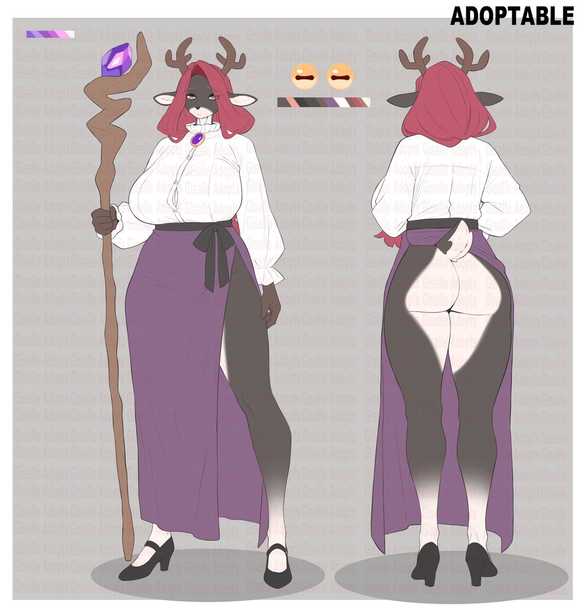 Adopt Sorceress Deer D&amp;D