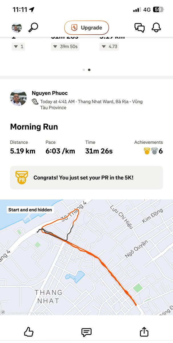 Phuoc1104's tweet photo. Day 25 ! 27/05/2025 Run4life 

Sau cơn mưa trời lại sáng, nắng sớm thấy đã ghê. https://t.co/uENXSMEo28