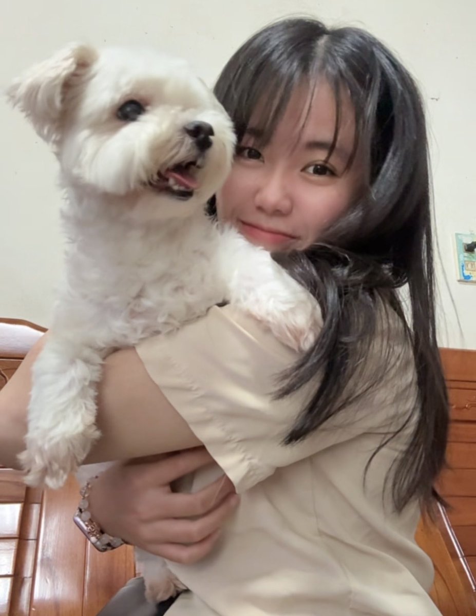 狗狗抱狗狗😍 

他叫球球～

狗狗家裡有事情 中午請假回家啦～

回家打仗…😤

媽媽想要狗狗搬回家住

但是狗狗不想搬 自己住比較自在🥹

狗狗回來勸說😁 https://t.co/fIjFQIryfA