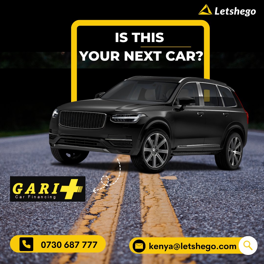 Why Wait? Own That Ride with GARI+ Zero hassle!
Turn the ignition on your car dreams!

Call us to know more:
0730 687 777, kenya@letshego.com
#carloans #LogBookLoans #motorvehicleloan #kenya