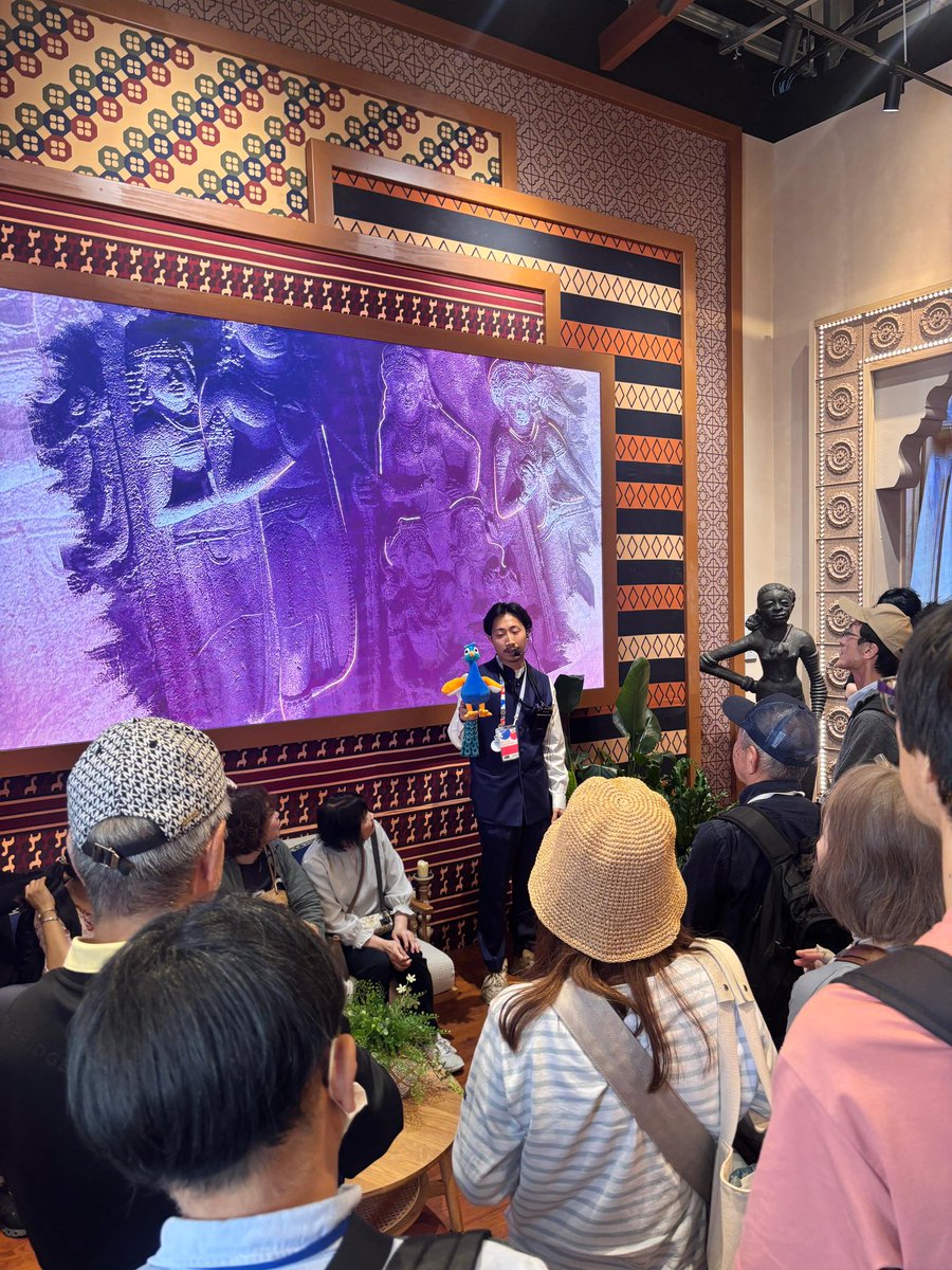 インド🇮🇳（バーラト）パビリオンの公式マスコットキャラクター Mayur