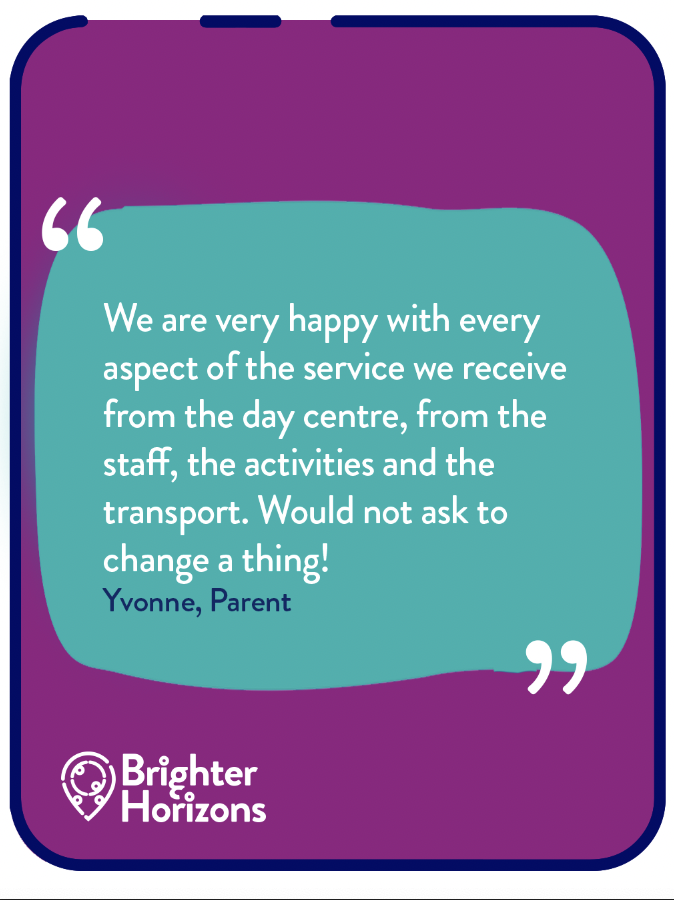 We received lots of great testimonials form our recent service user feedback form. Here's one form Yvonne, one of our parents. 

#brighterhorizons #brighterhorizonsdaycentre #brighterhorizonslewisham #brighterhorizonsdownham #lewishamdaycentre #lewishamcommunity #neurodiverse ...