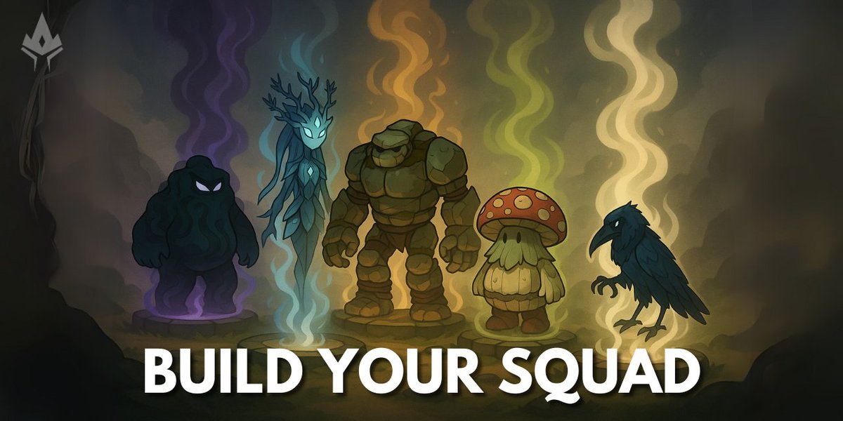 Play_SoE's tweet photo. 🔥 Every creature is different.
Each one forged by a unique element:

• 🟣 Void • 💎 Crystal • 🪨 Earth • 🌿 Nature  • 💨 Wind

When battle hits, you won’t want just any squad.
You’ll want the right one.

Collect. Prepare. Be ready. https://t.co/Z9ywCC4ffl