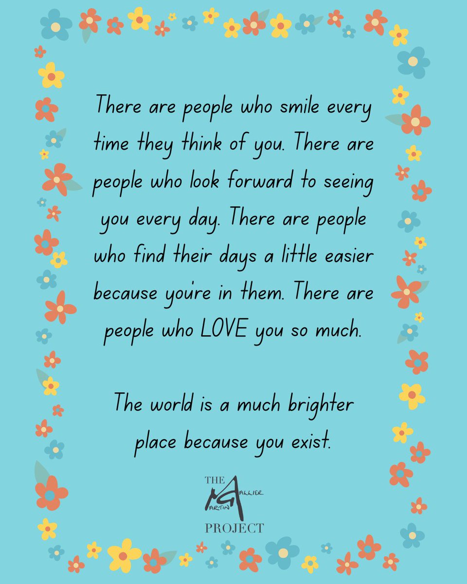 🌸 Good morning world! 

Just a little reminder for those who may need it - the world is a much better place with you in it. 🖤