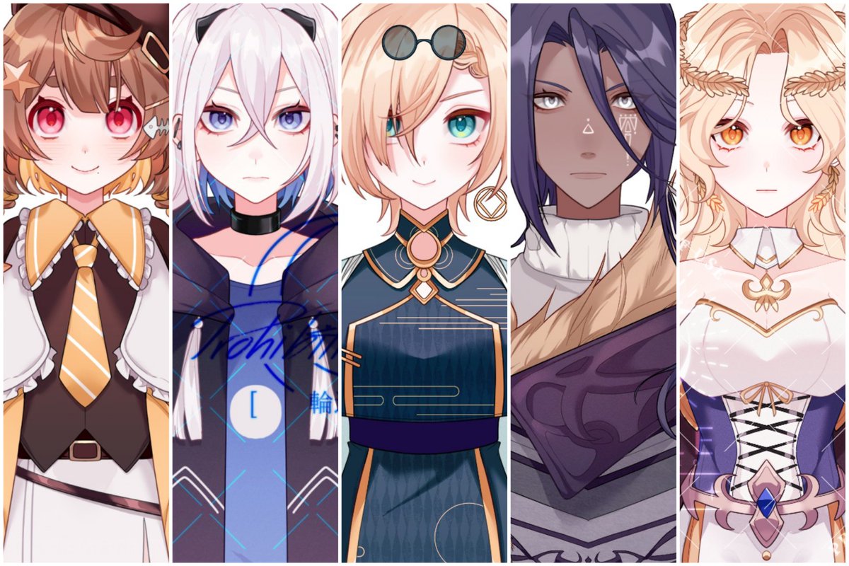 #Vtubers
I was planning to update more examples about live2d model art, and then I realized that I didn’t post the previous examples...🥺

✨Next, please take a look at the models I have drawn before!

↓If you are interested in this...↓
vgen.co/LRoze0103/serv…