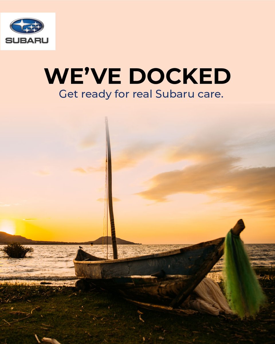 Kisumu, are you ready? 🚗🔥

Subaru offers are loading… stay tuned👀