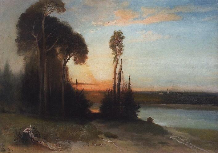 By evening #artbots #savrasov
