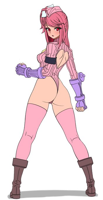 本日のお絵描進捗

鏡華ちゃんの親衛隊コス
とりあえずベタ塗りと途中まで。 