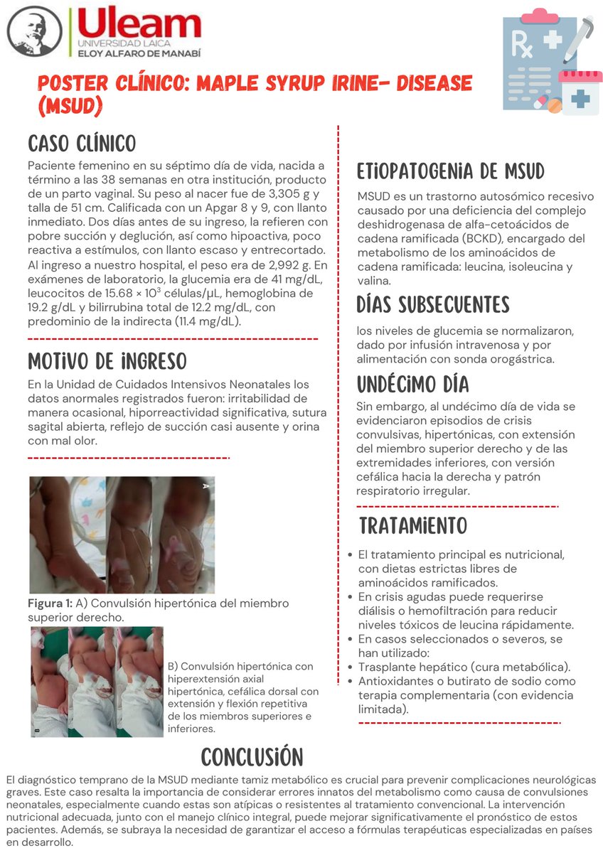 nicolcabal8's tweet photo. MSUD es un trastorno autosómico recesivo causado por una deficiencia del complejo deshidrogenasa 🧬

@Anghelo77ac @UleamEcuador 
#UleamEsAcademia #UleamEnBuenasManos 
#MSUD https://t.co/UGm5GzAlHd