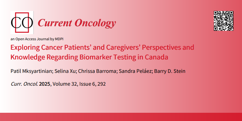 Current Oncology (@currentoncology) on Twitter photo βοΈNewly published #Article by Patil Mksyartinian et al.:
"Our study on cancer patientsβ and caregiversβ views on #biomarker testing in Canada is out now in <a href="/CurrentOncology/">Current Oncology</a> ! 83% had heard of biomarker testing, but only ~55% received it."
π Read more: bit.ly/4mpaSpw βοΈNewly published #Article by Patil Mksyartinian et al.:
"Our study on cancer patientsβ and caregiversβ views on #biomarker testing in Canada is out now in <a href="/CurrentOncology/">Current Oncology</a> ! 83% had heard of biomarker testing, but only ~55% received it."
π Read more: bit.ly/4mpaSpw