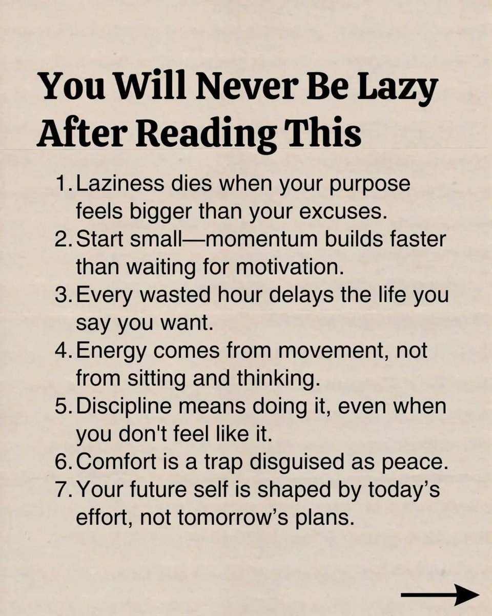 Mindset Machine  (@mindset_machine) on Twitter photo You Will Never Be Lazy After Reading This: You Will Never Be Lazy After Reading This: