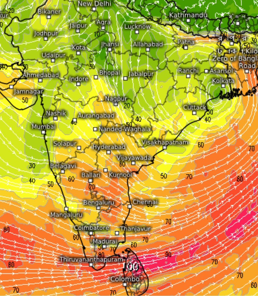 surjithsethu's tweet photo. Heavy rains in #Kanniyakumari dist yesterday and continuing today too.Thursday and Friday are the days to watchout for with circulation in head bay producing good surge. 
Adayamadai 78.2mm
Surulacode 71.4mm
Thadikarankonam 70.8mm
Kumarapuram 70.4mm
Balamore 69.4mm
Manalodai 68mm https://t.co/nH3dDDgeTc