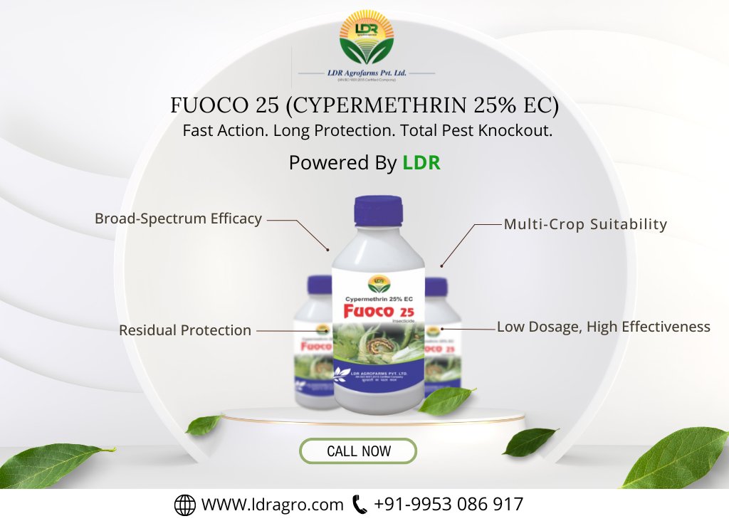 LdrAgrofarms's tweet photo. Fast Action. Long Protection. Total Pest Knockout. 
Powered By LDR 
.
.
.
#fuoco25 #agriculture #farming #farm #farmlife #farmer #nature #ldragrofarms #agriculturelife https://t.co/QL55ynwqQr