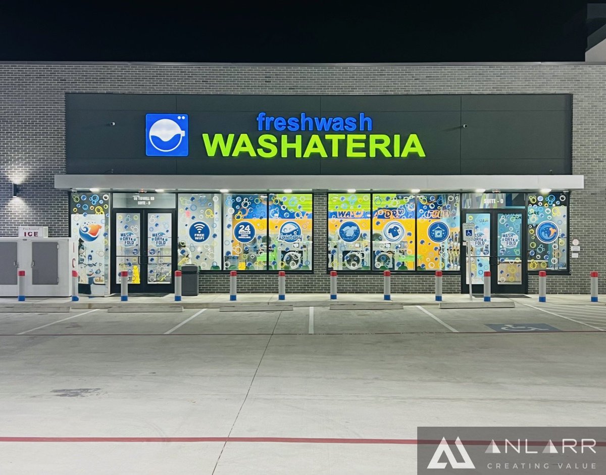 anlarrteam's tweet photo. Completed another 3,500 Sq ft Washateria at Houston https://t.co/SWUI48ewxW