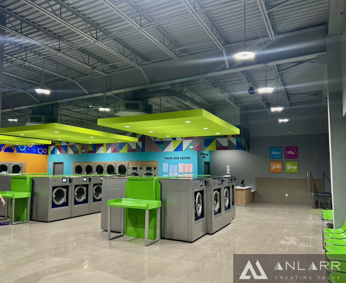 anlarrteam's tweet photo. Completed another 3,500 Sq ft Washateria at Houston https://t.co/SWUI48ewxW